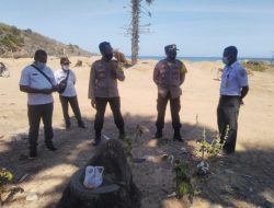 Polsek Rote Tengah dan Polsek Pantai Baru Tutup Tambang Pasir Namoho  ‘Untuk Sementara  Menunggu Petunjuk Pimpinan